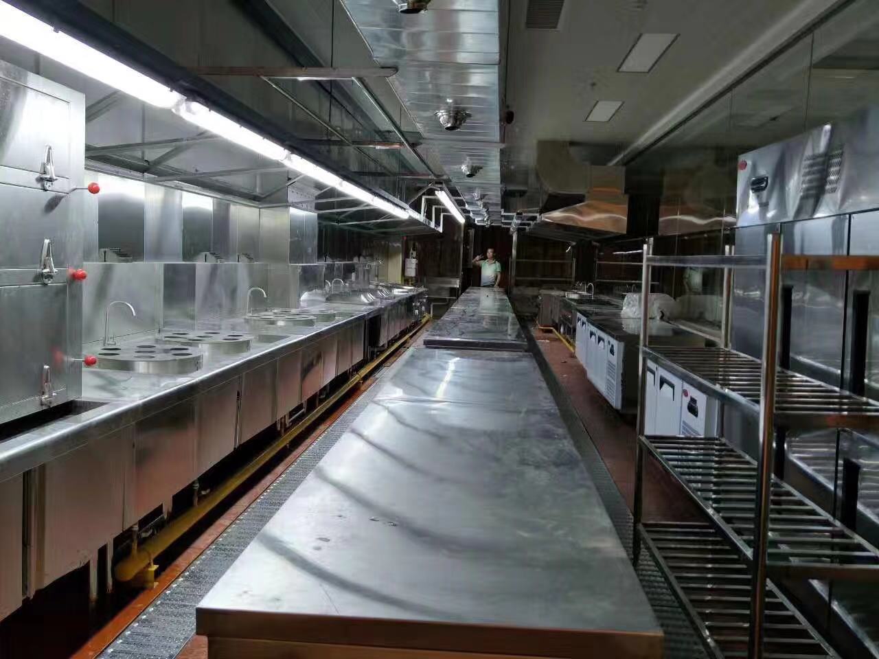 非標(biāo)定制商用不銹鋼廚具設(shè)備及商用整體廚房